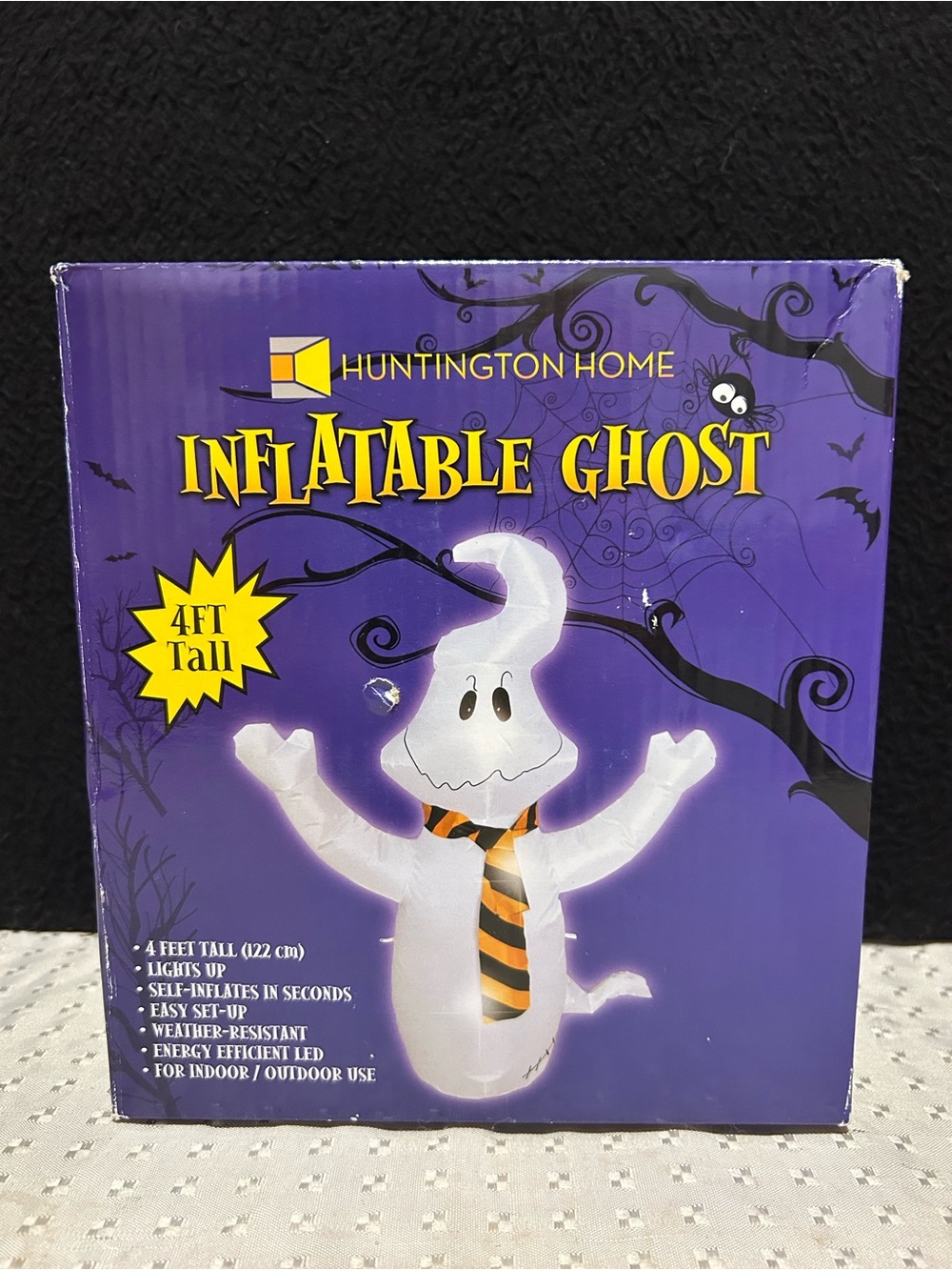 Huntington Homes Inflatables Friendly Ghost stands 4'